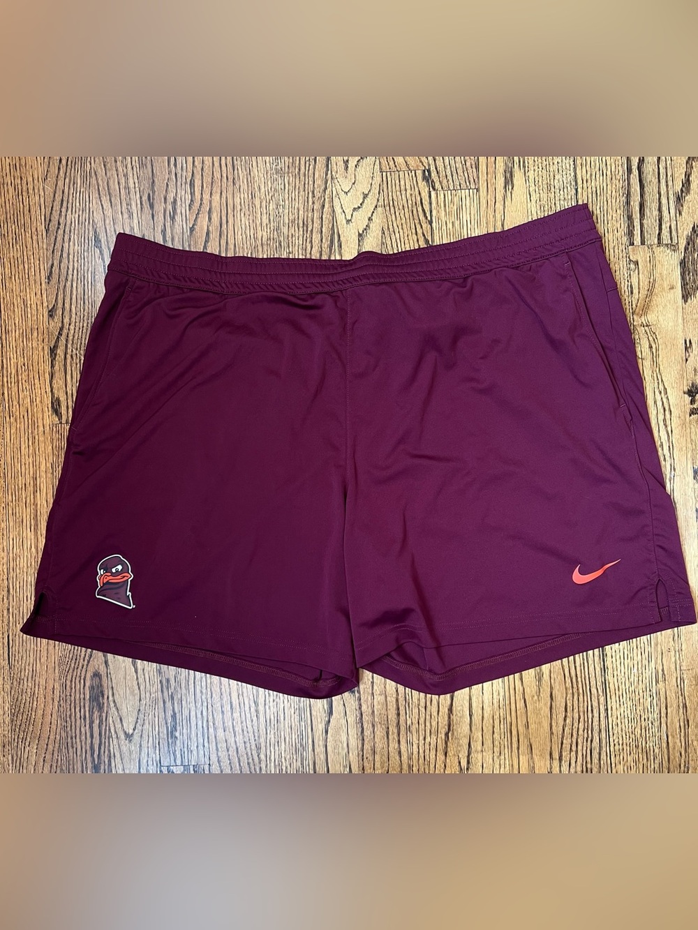 Virginia Tech Hokies Nike Practice Shorts Maroon 3XL Workout Football Official